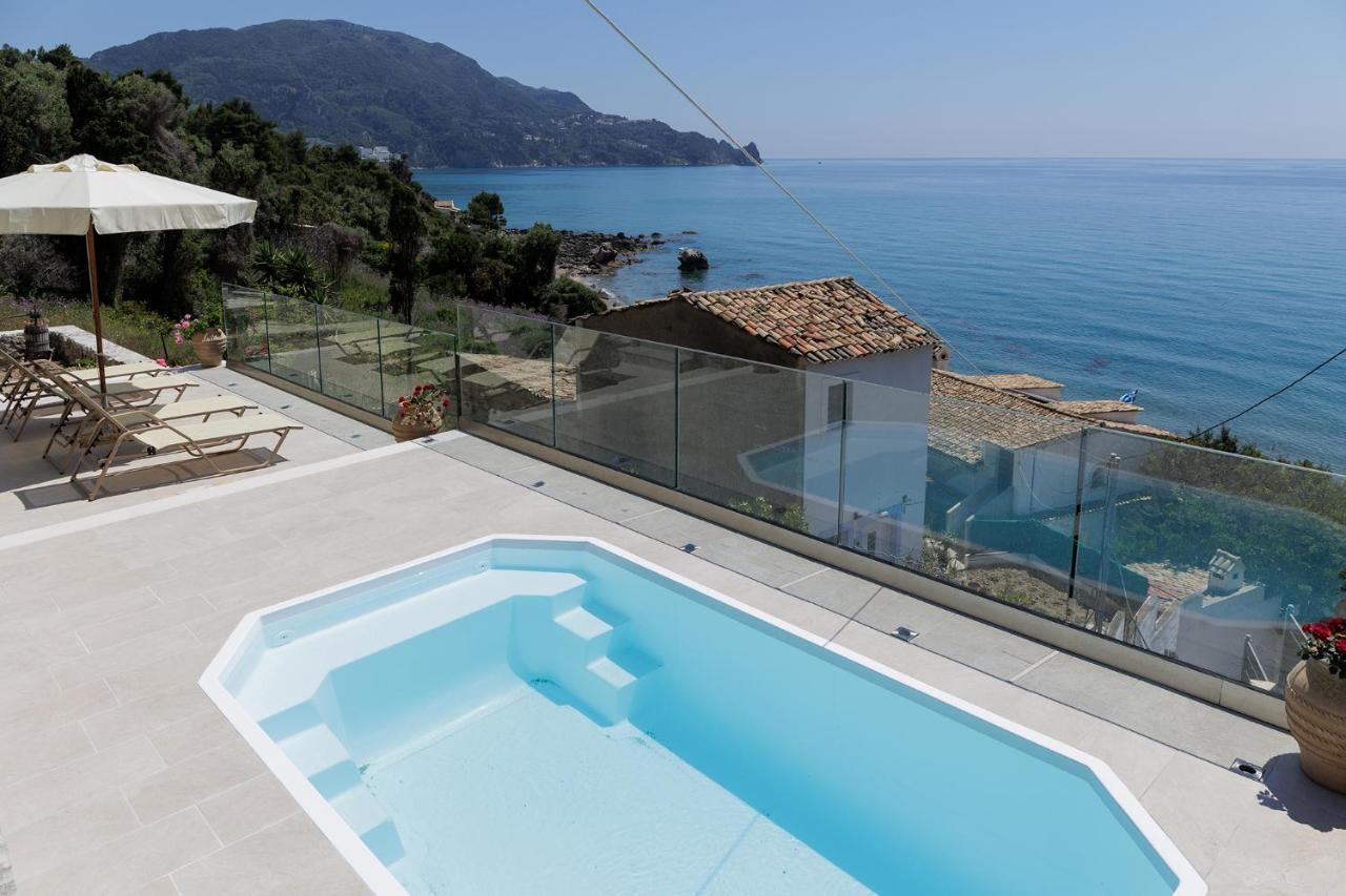 Villa Renata & Villa Filippos With Private Plunge Pool By Konnect Agios Gordios  Exterior foto